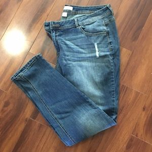 Cato denim curvy 18W ladies jeans EUC skinny